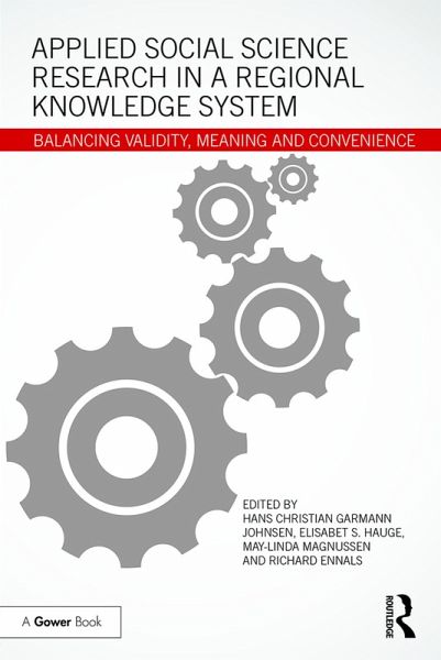 Applied Social Science Research in a Regional Knowledge System (eBook, PDF)