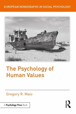 The Psychology of Human Values (eBook, ePUB) - Maio, Gregory R