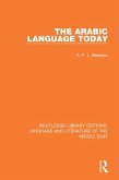 The Arabic Language Today (eBook, PDF)