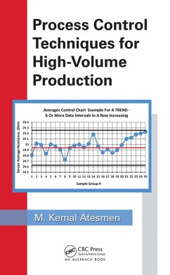 Process Control Techniques for High-Volume Production (eBook, ePUB) - Atesmen, M. Kemal