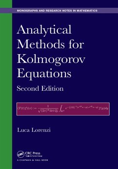 Analytical Methods for Kolmogorov Equations (eBook, PDF) - Lorenzi, Luca