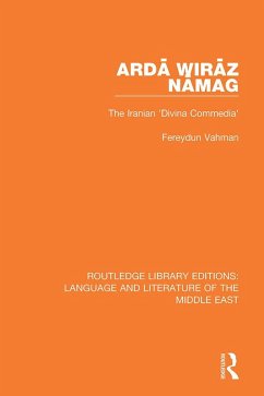 Arda Wiraz Namag (eBook, PDF) - Vahman, Fereydun