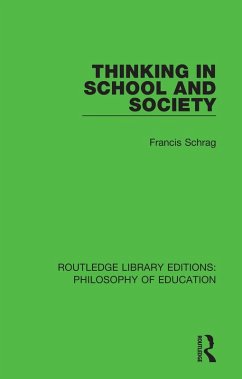 Thinking in School and Society (eBook, ePUB)