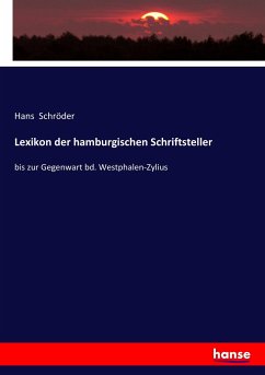 Lexikon der hamburgischen Schriftsteller - Schröder, Hans