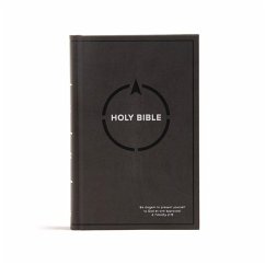 CSB Drill Bible, Gray Leathertouch Over Board - Csb Bibles By Holman