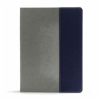 CSB Apologetics Study Bible for Students, Gray/Navy Leathertouch