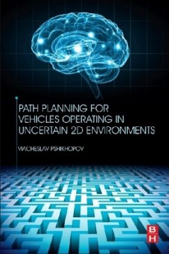 Cover Path Planning for Vehicles Operating in Uncertain 2D environments