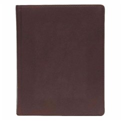 CSB Notetaking Bible, Brown Genuine Leather Over Board - Csb Bibles By Holman