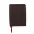 CSB Study Bible, Brown Genuine Leather, Indexed