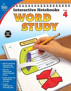 Interactive Notebooks Word Study, Grade 4 - Carson Dellosa Education