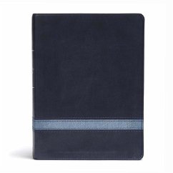 CSB Apologetics Study Bible, Navy Leathertouch - Csb Bibles By Holman