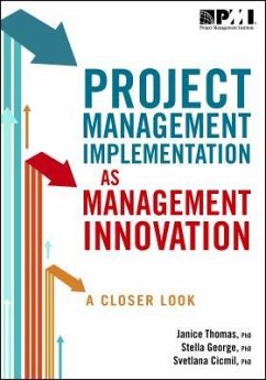 Cover Project Management Implementation as Management Innovation