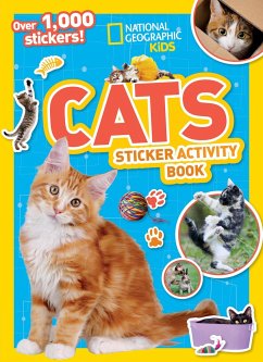National Geographic Kids Cats Sticker Activity Book - National Geographic Kids