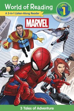 World of Reading: Marvel 3-In-1 Listen-Along Reader-World of Reading Level 1: 3 Tales of Adventure with CD! [With Audio CD] - Marvel Press Book Group