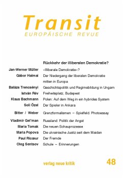Transit 48. Europäische Revue (eBook, PDF) - Müller, Jan-Werner; Halmai, Gábor; Bachmann, Klaus