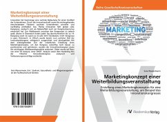 Marketingkonzept einer Weiterbildungsveranstaltung