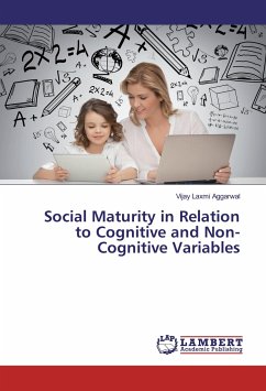 Social Maturity in Relation to Cognitive and Non-Cognitive Variables - Aggarwal, Vijay Laxmi