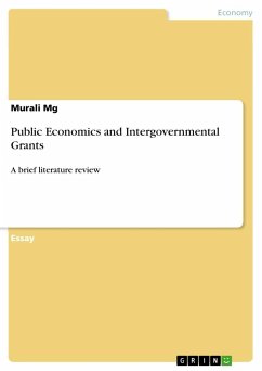 Public Economics and Intergovernmental Grants - Mg, Murali