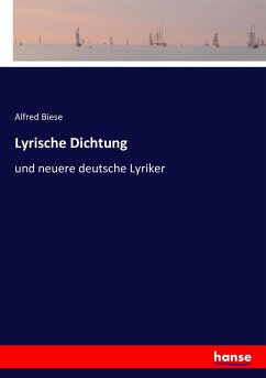 Lyrische Dichtung - Biese, Alfred