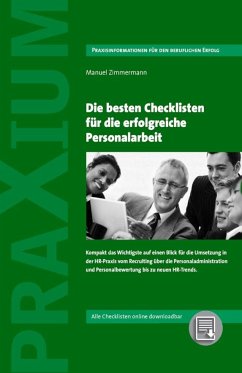 Die besten Checklisten für die erfolgreiche Personalarbeit - Zimmermann, Manuel