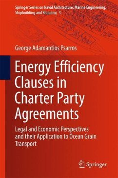 Energy Efficiency Clauses in Charter Party Agreements - Psarros, George Adamantios