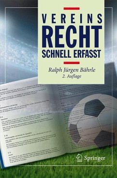 Vereinsrecht - Schnell erfasst - Bährle, Ralph J.