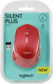 Logitech M330 Silent Plus rot