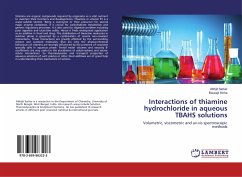 Interactions of thiamine hydrochloride in aqueous TBAHS solutions - Sarkar, Abhijit;Sinha, Biswajit