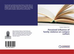 Perceived influence of family violence on campus cultism - Sanni, Tajudeen Adebayo