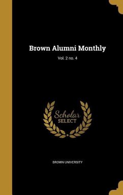 Cover Brown Alumni Monthly; Vol. 2 no. 4