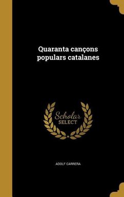 Cover Quaranta cançons populars catalanes