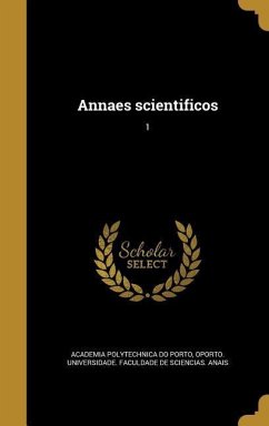 Annaes scientificos; 1