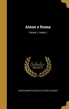 Cover Atene e Roma; Volume 1, Series 2