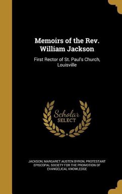 Cover Memoirs of the Rev. William Jackson