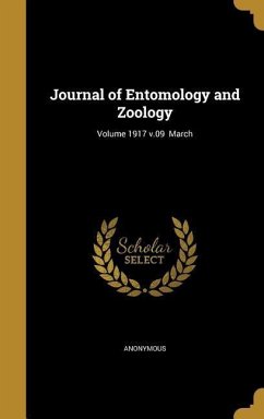 Journal of Entomology and Zoology; Volume 1917 v.09 March