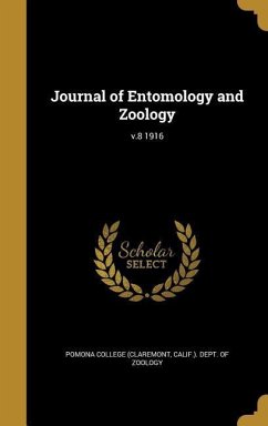 Journal of Entomology and Zoology; v.8 1916 Journal of Entomology and Zoology; v.8 1916