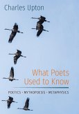 What Poets Used to Know