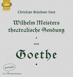 Cover Wilhelm Meisters theatralische Sendung