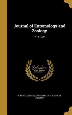 Journal of Entomology and Zoology; v.12 1920