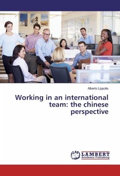 Working in an international team: the chinese perspective - Lippolis, Alberto