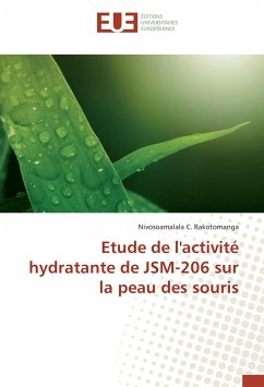 Etude de l'activité hydratante de JSM-206 sur la peau des souris - Rakotomanga, Nivosoamalala C.