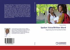 Spoken Voice/Written Word