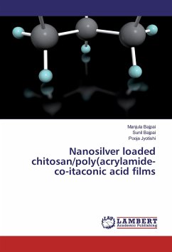 Nanosilver loaded chitosan/poly(acrylamide-co-itaconic acid films
