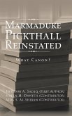 Marmaduke Pickthall Reinstated