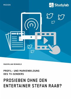 ProSieben ohne den Entertainer Stefan Raab? Profil- und Markenbildung des TV-Senders - Reinhold, Maximilian