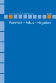 Wahrheit - Fokus - Negation (eBook, PDF)