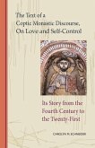 Text of a Coptic Monastic Discourse on Love and Self-Control