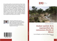 Analyse spatiale de la superposition des concessions (Forêts et Mines) - Dzatini Ecko, Armand Brice