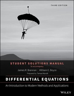 Cover Differential Equations, Student Solutions Manual