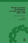 British Economic Development in South East Asia, 1880-1939, Volume 2